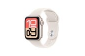 Smartwatches, Pulsuhren, Sportuhren & Schrittzähler - Apple Watch SE 3 GPS + Cellular 40mm Starlight Aluminium Case with Starlight Sport Band - M/L - MEP74QN/A