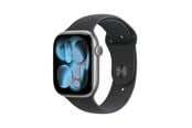 Smartwatches, Pulsuhren, Sportuhren & Schrittzähler - Apple Watch Series 11 GPS 46mm Space Grey Aluminium Case with Black Sport Band - M/L - MEV44QN/A