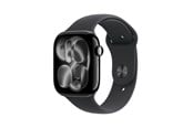 Smartwatches, Pulsuhren, Sportuhren & Schrittzähler - Apple Watch Series 11 GPS + Cellular 46mm Jet Black Aluminium Case with Black Sport Band - S/M - MFC24QN/A