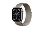 Smartwatches, Pulsuhren, Sportuhren & Schrittzähler - Apple Watch Series 11 GPS + Cellular 46mm Natural Titanium Case with Natural Milanese Loop - S/M - MFCY4QN/A