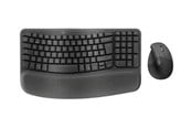 Tastaturen - Logitech Wave Keys and Lift Combo - Tastatur & Maus Set - Englisch (US) - Schwarz - 920-013635