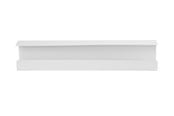Kabelkanal / Kabelschlauch - Cablio Under-Desk Cable Tray – White – 60 cm - CAB-001W