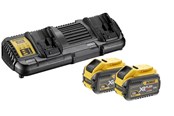 Akkus & Ladegeräte - Dewalt DCB132X2 FlexVolt-Starter Set - DCB132X2