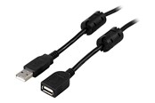USB Kabel - Deltaco - USB extension cable - USB to USB - 2 m - USB2-12FS