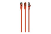Netzwerk - Kabel - Gembird Cablexpert patch cable - 50 cm - orange - Orange - 0.5m - PP6A-LSZHCU-O-0.5M