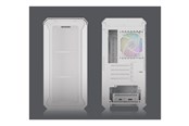 Gehäuse - Natec Genesis Irid 503 aRGB - Gehäuse - Tower - Weiß - NPC-2224