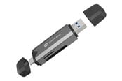 Speicherkarten Lesegerät/Adapter - Natec SCARAB 3 - card reader - USB / USB-C 3.2 Gen 1 - NCZ-2262