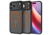Handys - Cover & Cases - Spigen Ultra Hybrid MagSafe - frost black orange - iPhone 17 Pro Max - ACS10482