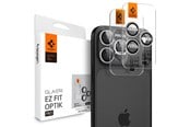 Handys - Cover & Cases - Spigen Glass tR EZ Fit Optik Pro 2 Pack - silver - iPhone 17/16/15/14 Pro / 17/16/15/14 Pro Max - AGL10124