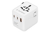 Stromkabel (Extern) - Gembird Universal travel power adapter - 20W - TPA-1A2C20-01-W