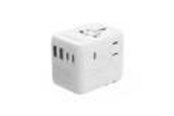 Stromkabel (Extern) - Gembird Universal travel power adapter - 70W - TPA-2A3C70-01-W