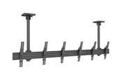 Wandhalterungen, AV-Halterungen & AV-Möbel - Multibrackets PRO Series mounting kit - tilt - for 3 flat panels - black - Max 90 kg - recommended for 65" - 7350073734924