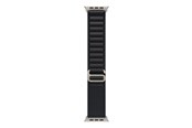 Smartwatch - Accessories - Apple 49mm Black Alpine Loop - Medium - Natural Titanium Finish - MFTF4ZM/A