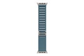 Smartwatch - Accessories - Apple 49mm Light Blue Alpine Loop - Small - Natural Titanium Finish - MFTH4ZM/A