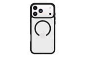 Handys - Cover & Cases - OtterBox React MagSafe Apple iPhone 17 Pro Max Black Crystal - clear/black - 77-98651