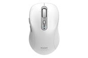 Maus - PORT Designs PORT Connect - mouse - expert rechargeable - 2.4 GHz Bluetooth - white - Maus (Weiß) - 900707CW