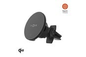 Handys - Adapter und Ladegeräte - FIXED MagRound2 15W Airvent Car Mount Black - FIXMRO2-BK