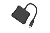USB-Hubs - FIXED Quadry Hub 5in1 Multiport USB-C Hub 4K/6OHz Space Black USB-Hubs - FIXHU-QR-BK