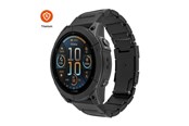 Smartwatch - Accessories - FIXED Titanium Strap for Garmin QuickFit 22mm Black - FIXTST-QF22MM-BK