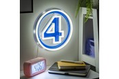 Merchandise - Paladone - Fantastic 4 Wall Mountable LED Neon Light - Lampe - PP14789MUVN