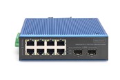 Switches - DIGITUS DN-651146 - switch - industrial - 8 ports - DN-651146