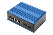 Switches - DIGITUS - switch - industrial - 4 ports - unmanaged - DN-651149