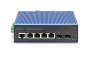 Switches - DIGITUS - switch - industrial - 4 ports - Managed - DN-651155