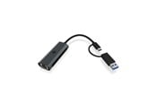 Netzwerkadapter (Netzkarte, Druckserver, u.s.w.) - ICY BOX USB Type-A or Type-C 2.5 Gigabit Ethernet LAN adapter - IB-LAN301-C3