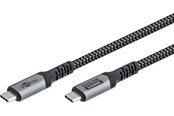 USB Kabel - Pro USB-C <-> USB-C - 1.8m - 240 Watt Power Delivery - USB 4.0 / Thunderbolt 4 - Schwarz - PUSB4-40-AC-SBG-1.8M