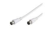 Antennenkabel - Vivanco 75dB Antenna Cable 2x shield 15m Bulk - 4008928439052