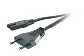 Stromkabel (Extern) - Vivanco Power cord Euro plug – “8 1.25m Black - 4008928460957