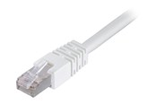 Netzwerk - Kabel - Deltaco LAN CAT 6 - F/UTP - Weiß - 1m - STP-611V