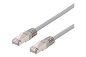 Netzwerk - Kabel - Deltaco STP-615AU - patch cable - 15 m - grey - Grau - 15m - STP-615AU