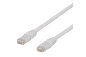Netzwerk - Kabel - Deltaco TP-65VAU - patch cable - 5 m - white - Weiß - 5m - TP-65VAU