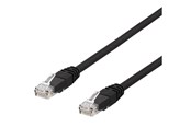 Netzwerk - Kabel - Deltaco TP-67SAU - patch cable - 7 m - black - Schwarz - 7m - TP-67SAU