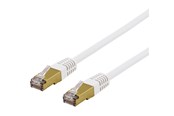 Netzwerk - Kabel - Deltaco SFTP-611VAH - patch cable - 1.5 m - white - Weiß - 1m - SFTP-611VAH