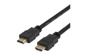Display Kabel - Deltaco HDMI cable with Ethernet - 4 m - HDMI-1040D-FLEX-LOCK