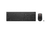 Tastaturen - Lenovo Essential Wireless Combo Gen 2 - Tastatur & Maus Set - Nordisch - Schwarz - 4X31R64497