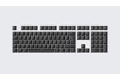 Tastaturen - Wooting PBT ISO (UK) & ANSI (US) Keycaps - Just Black - Keycaps - Englisch (US) - Schwarz - KC3-USUK4-PDS-BK1