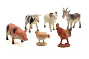 Figuren - Pocket Money Farm animals 6 pcs - 71220