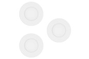 Smart-Home - EGLO FUEVA-Z EINGEBAUT. SET Ø85 CCT/RGB 3X390LM 2700-6500K IP44 WEISS - 31911