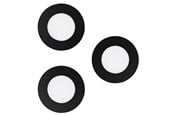 Smart-Home - EGLO FUEVA-Z EINGEBAUT. SET Ø85 CCT/RGB 3X390LM 2700-6500K IP44 SCHWARZ - 31912