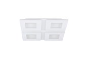 Smart-Home - EGLO PADROGIANO-Z 4L DECKE RGBTW 450X450 3800LM WEISS - 900481