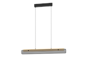 Smart-Home - EGLO KOKOMO-Z LANGER TISCH RGBTW SCHWARZ/NATUR FSC - 900702