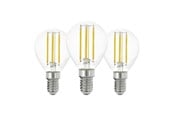LED-Birnen - EGLO LED-Lampe P45 7W 806LM 2700K 3 STÜCK KLAR E14 - 110303
