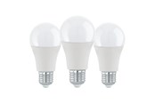 LED-Birnen - EGLO LED-Lampe A60 11W 1055LM 3000K 3 STK OPAL E27 - 117524