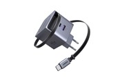 Handys - Adapter und Ladegeräte - UGREEN 45 W GaN Fast Charger with Retractable Cable - 65822