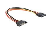 Stromkabel (Extern) - DeLOCK - power extension cable - SATA power to SATA power - 30 cm - 60131