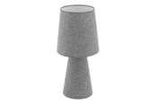 Lampen - EGLO CARPARA TISCH 2L H470 GRAU - 97132