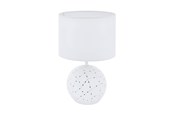 Lampen - EGLO MONTALBANO TISCH 2L H385 WEISS - 98381